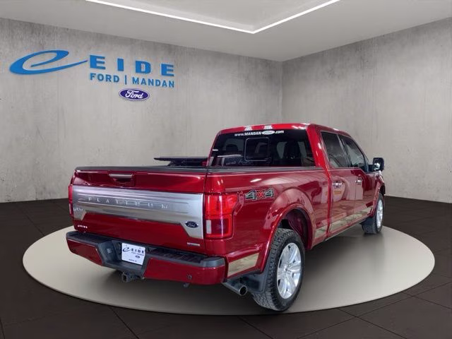 2019 Ruby Red Metallic Ford F-150 Platinum 4X4 Truck