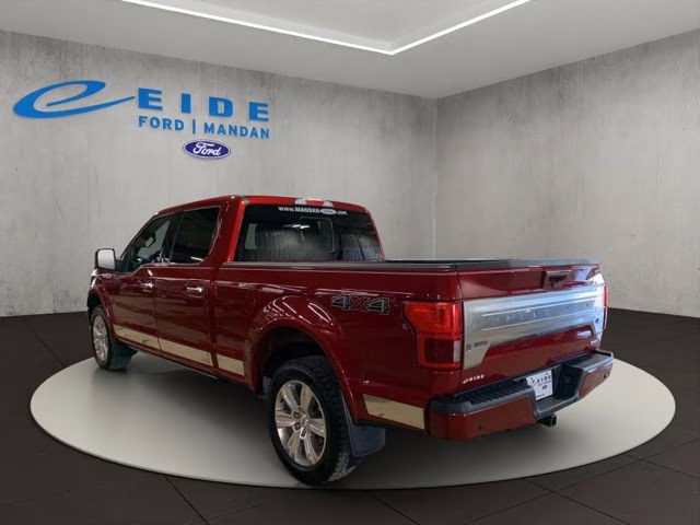2019 Ruby Red Metallic Ford F-150 Platinum 4X4 Truck