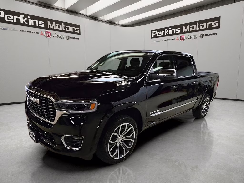 2026 Diamond Black Crystal Pearlcoat Ram 1500 Tungsten 4X4 Truck