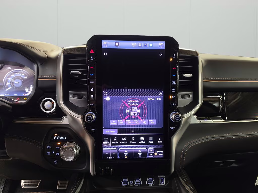 2026 Diamond Black Crystal Pearlcoat Ram 1500 Tungsten 4X4 Truck