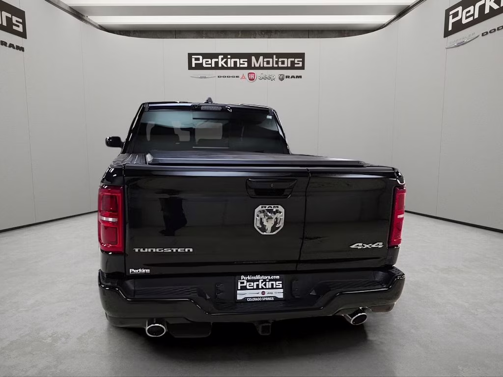 2026 Diamond Black Crystal Pearlcoat Ram 1500 Tungsten 4X4 Truck
