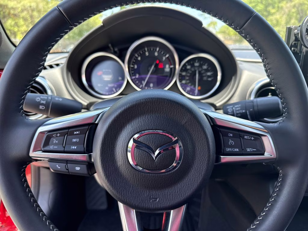 2022 Soul Red Crystal Metallic Mazda MX-5 Miata Grand Touring RWD Convertible