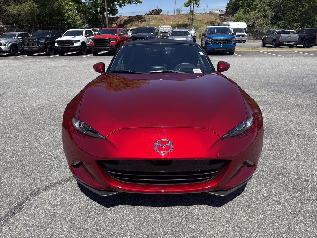 2022 Soul Red Crystal Metallic Mazda MX-5 Miata Grand Touring RWD Convertible