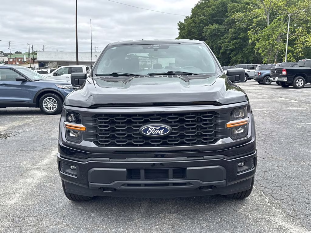 2024 Black Metallic Ford F-150 STX 4X4 Truck