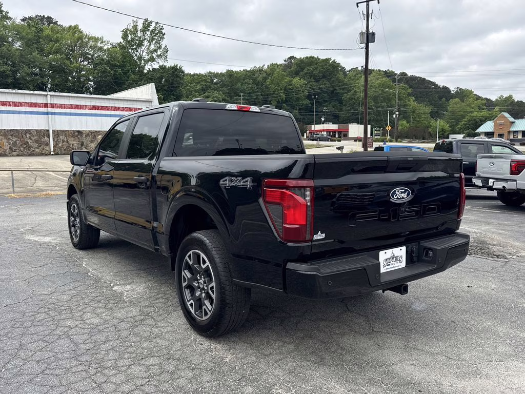 2024 Black Metallic Ford F-150 STX 4X4 Truck