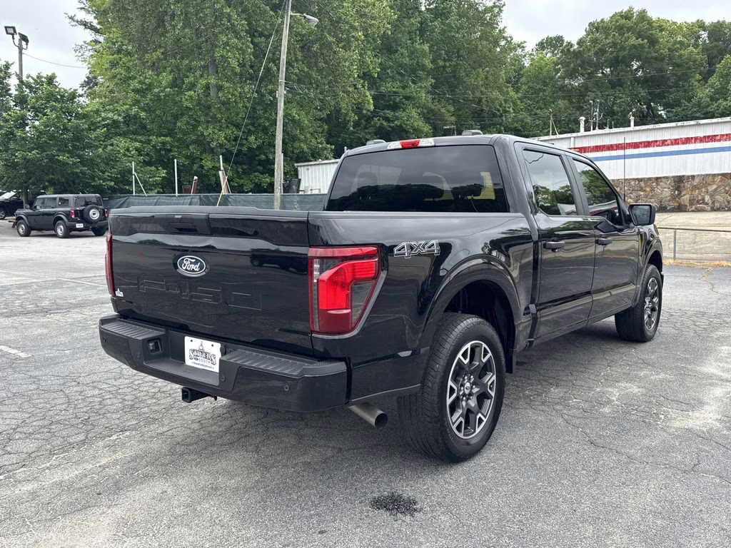 2024 Black Metallic Ford F-150 STX 4X4 Truck
