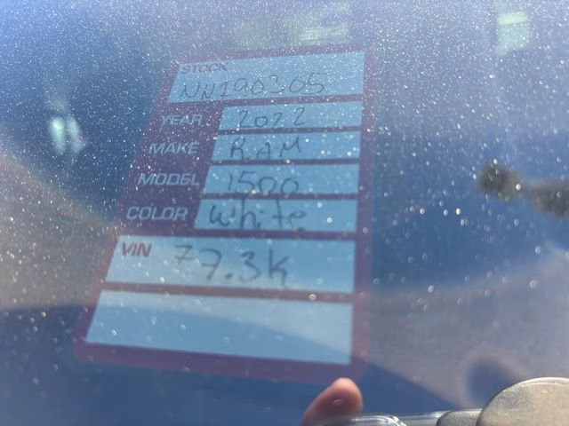 2022 Bright White Clearcoat Ram 1500 Big Horn/Lone Star RWD Truck