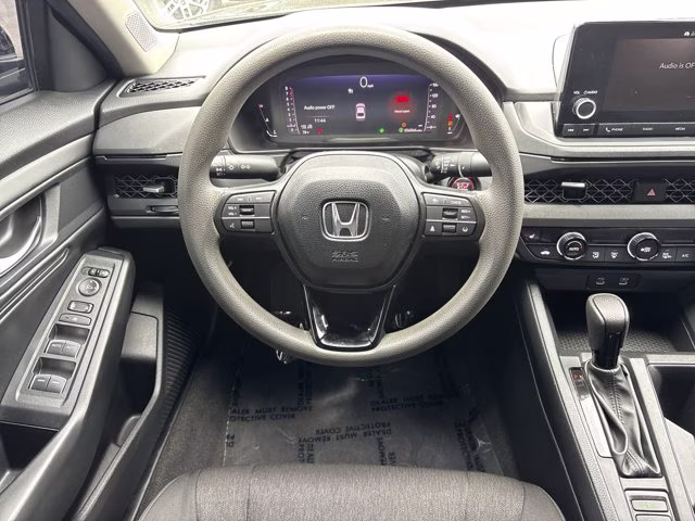 2023 Crystal Black Pearl Honda Accord Sedan EX FWD Sedan