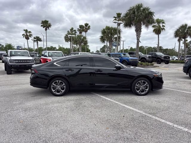 2023 Crystal Black Pearl Honda Accord Sedan EX FWD Sedan