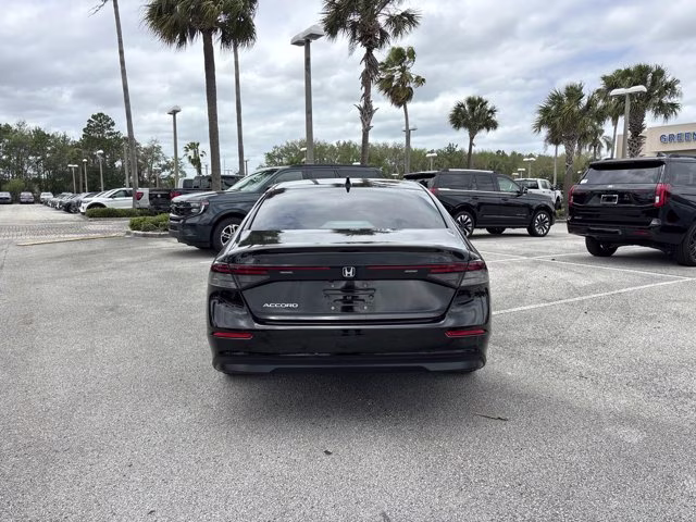 2023 Crystal Black Pearl Honda Accord Sedan EX FWD Sedan