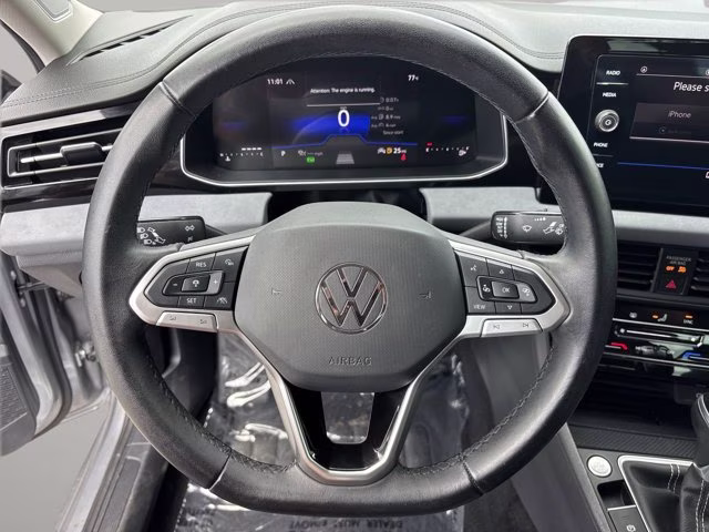 2025 Silver Volkswagen Jetta 1.5T SE FWD Sedan