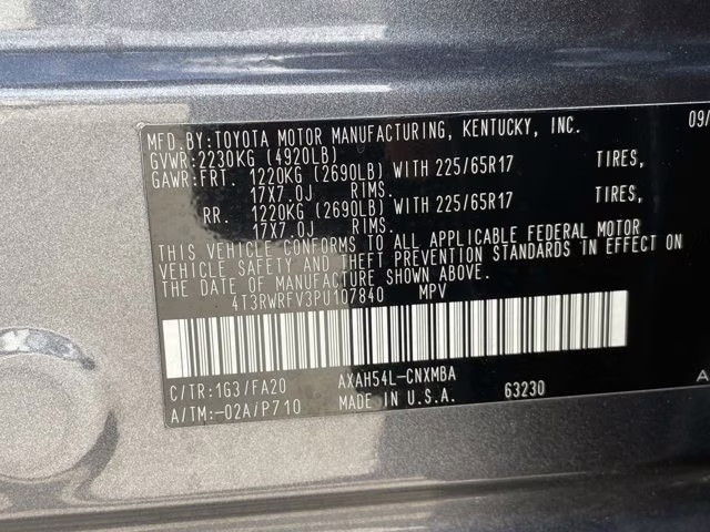 2023 Magnetic Gray Metallic Toyota RAV4 XLE AWD SUV