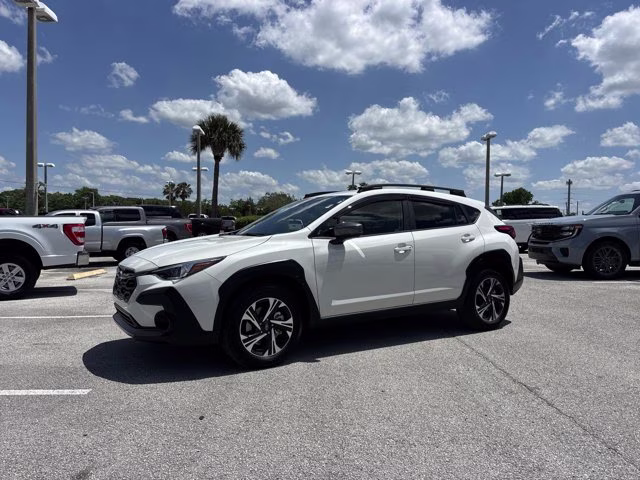 2024 Crystal White Pearl Subaru Crosstrek Premium AWD SUV