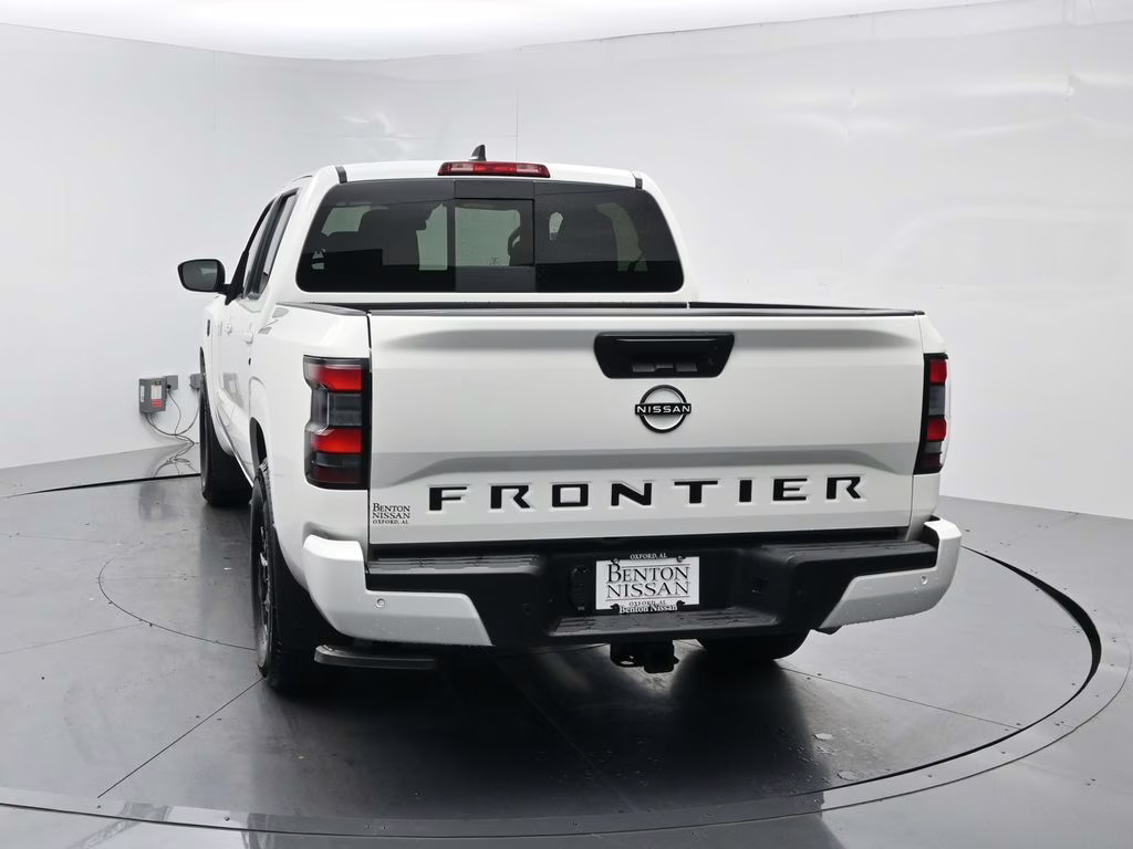 2026 Glacier White Nissan Frontier SV RWD Truck