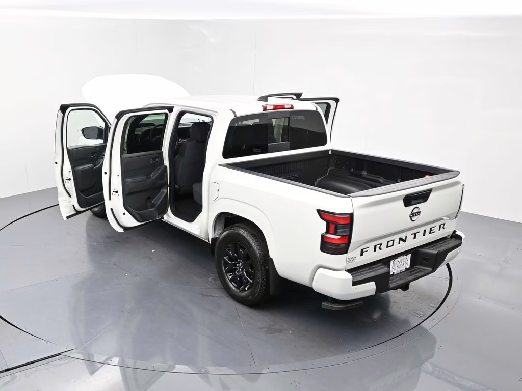 2026 Glacier White Nissan Frontier SV RWD Truck