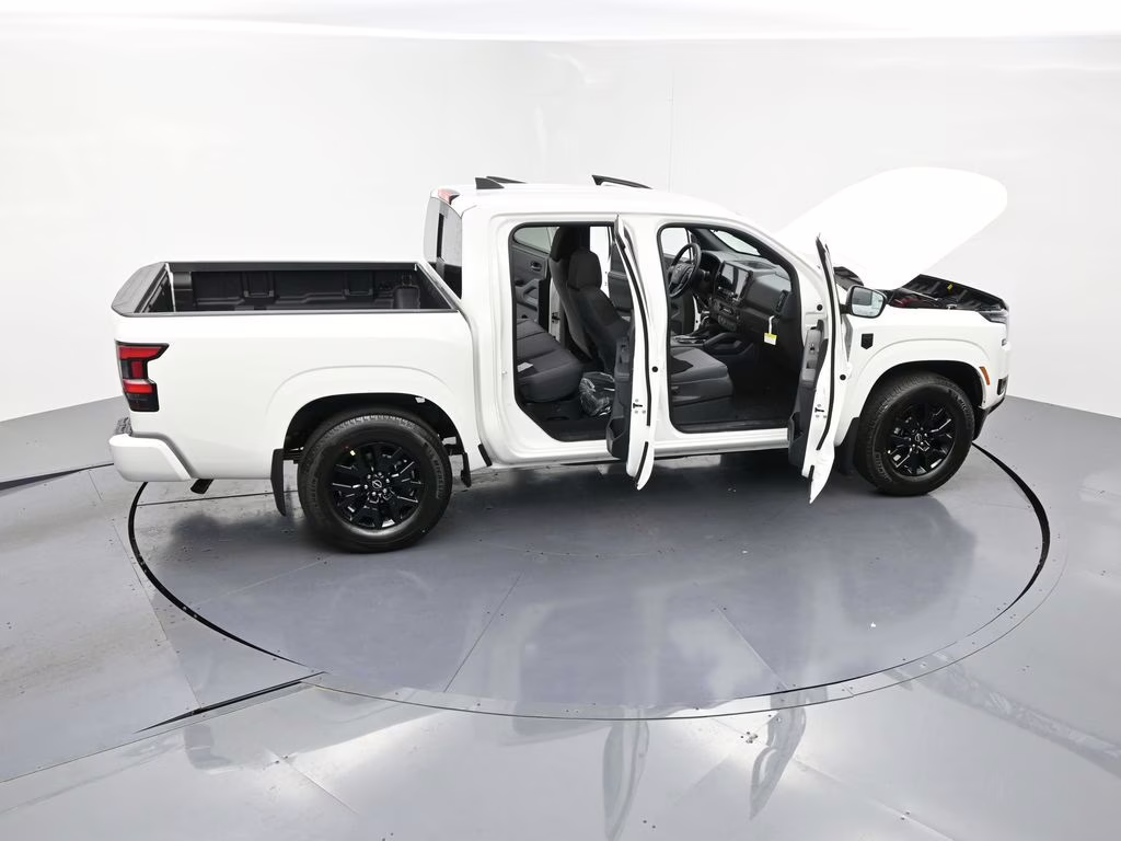 2026 Glacier White Nissan Frontier SV RWD Truck