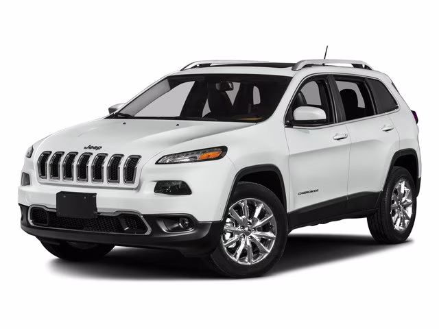 2016 Billet Silver Metallic Clearcoat Jeep Cherokee Limited 4X4 SUV