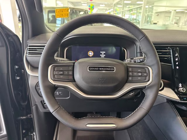 2026 High Gloss Black Jeep Grand Wagoneer Upland 4X4 SUV