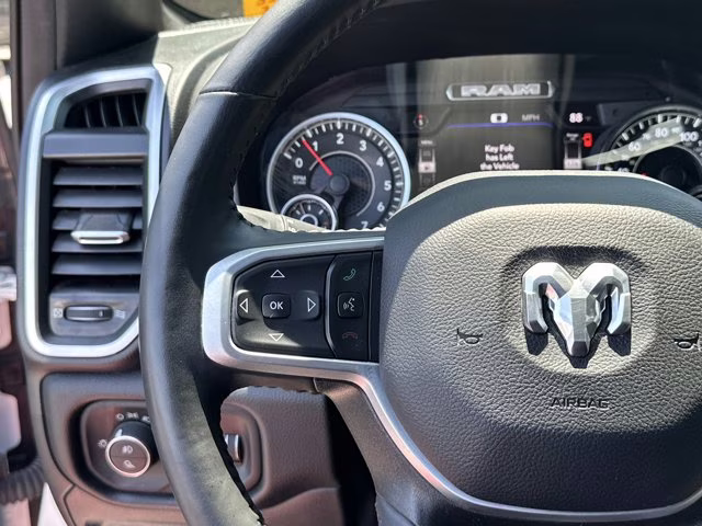 2023 Bright White Clearcoat Ram 1500 Big Horn 4X4 Truck
