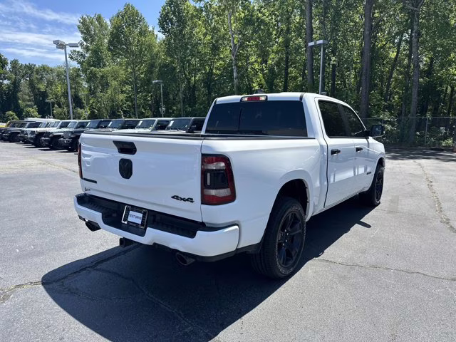 2023 Bright White Clearcoat Ram 1500 Big Horn 4X4 Truck