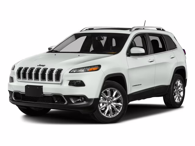 2016 Billet Silver Metallic Clearcoat Jeep Cherokee Limited 4X4 SUV