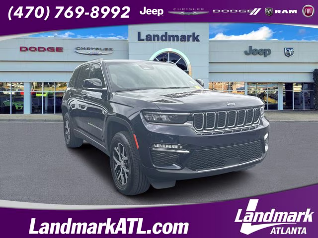 2024 Midnight Sky Jeep Grand Cherokee Limited 4X4 SUV