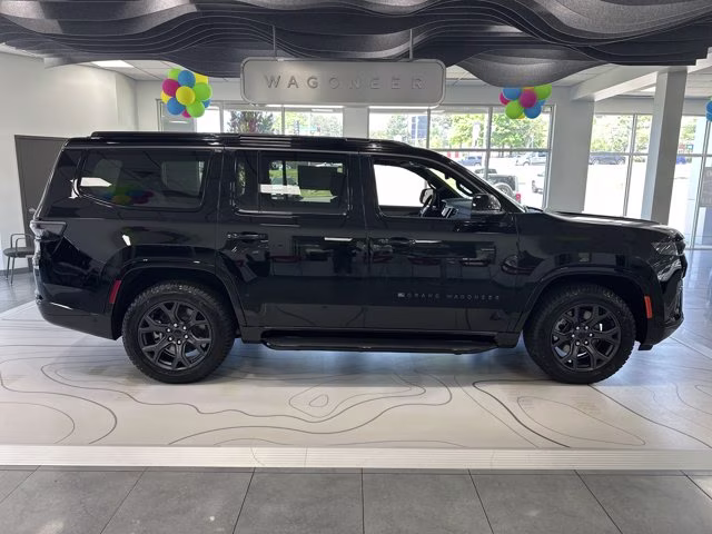 2026 High Gloss Black Jeep Grand Wagoneer Upland 4X4 SUV