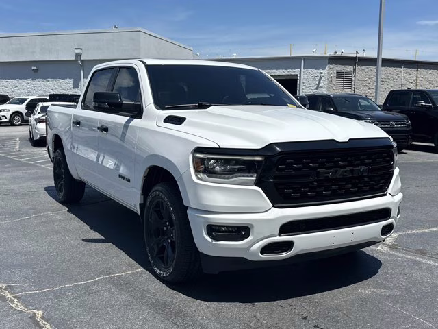 2023 Bright White Clearcoat Ram 1500 Big Horn 4X4 Truck