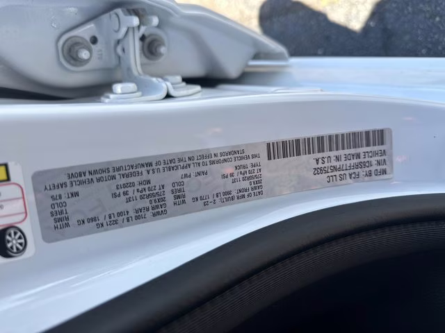 2023 Bright White Clearcoat Ram 1500 Big Horn 4X4 Truck