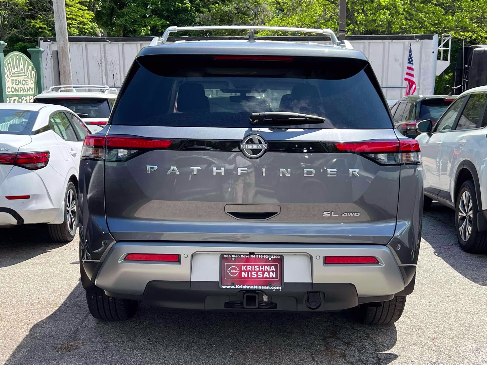 2024 Gray Nissan Pathfinder SL 4WD 4X4 SUV