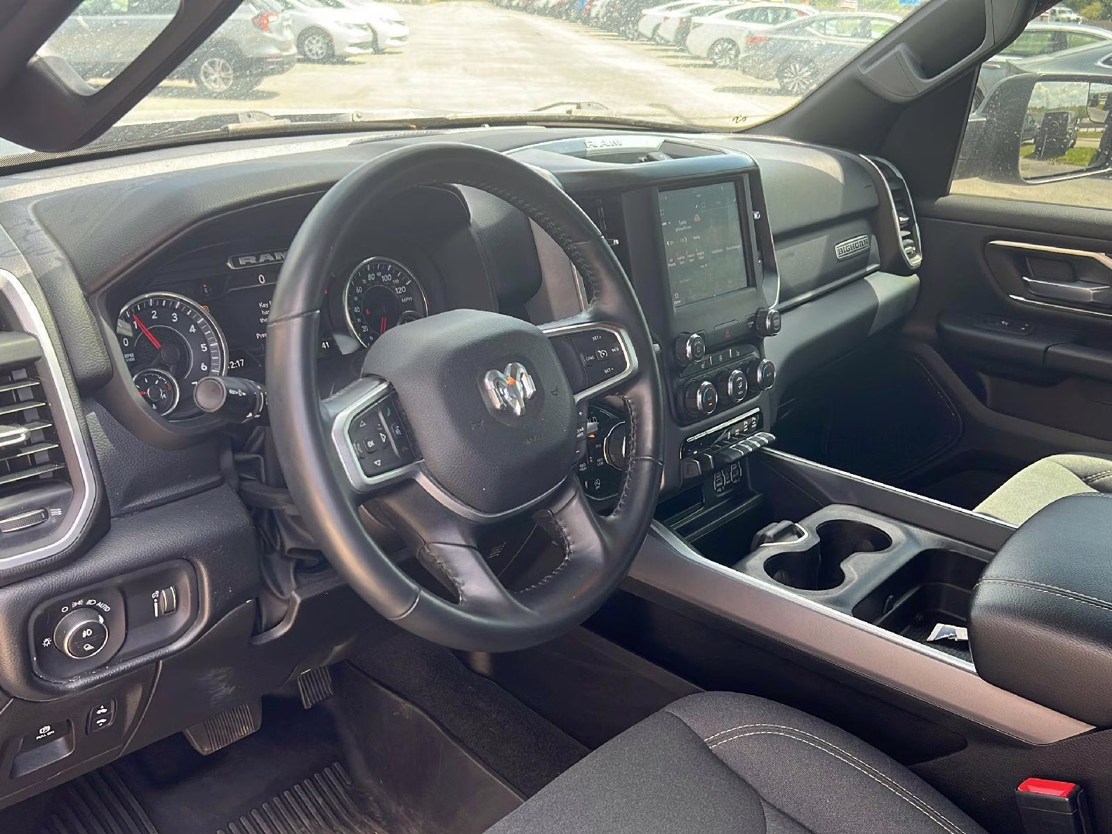 2022 Billet Silver Metallic Clearcoat Ram 1500 Big Horn 4X4 Truck