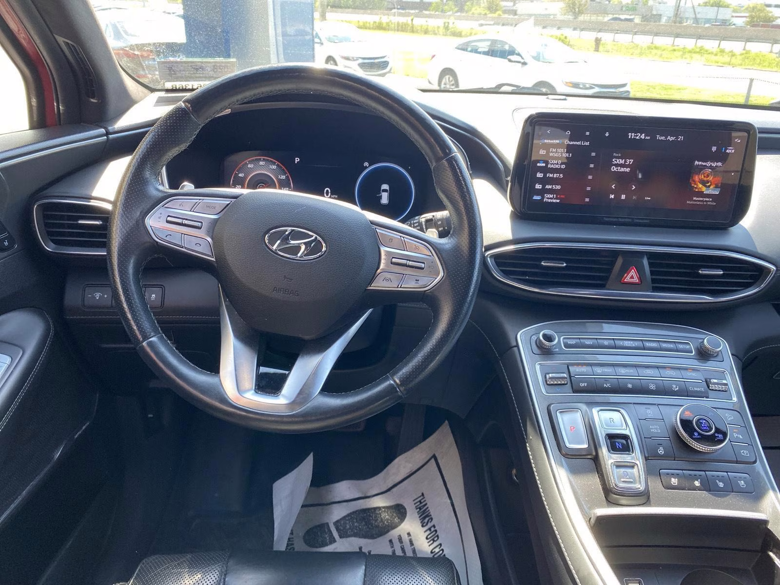 2023 Calypso Red Hyundai Santa Fe Calligraphy AWD SUV