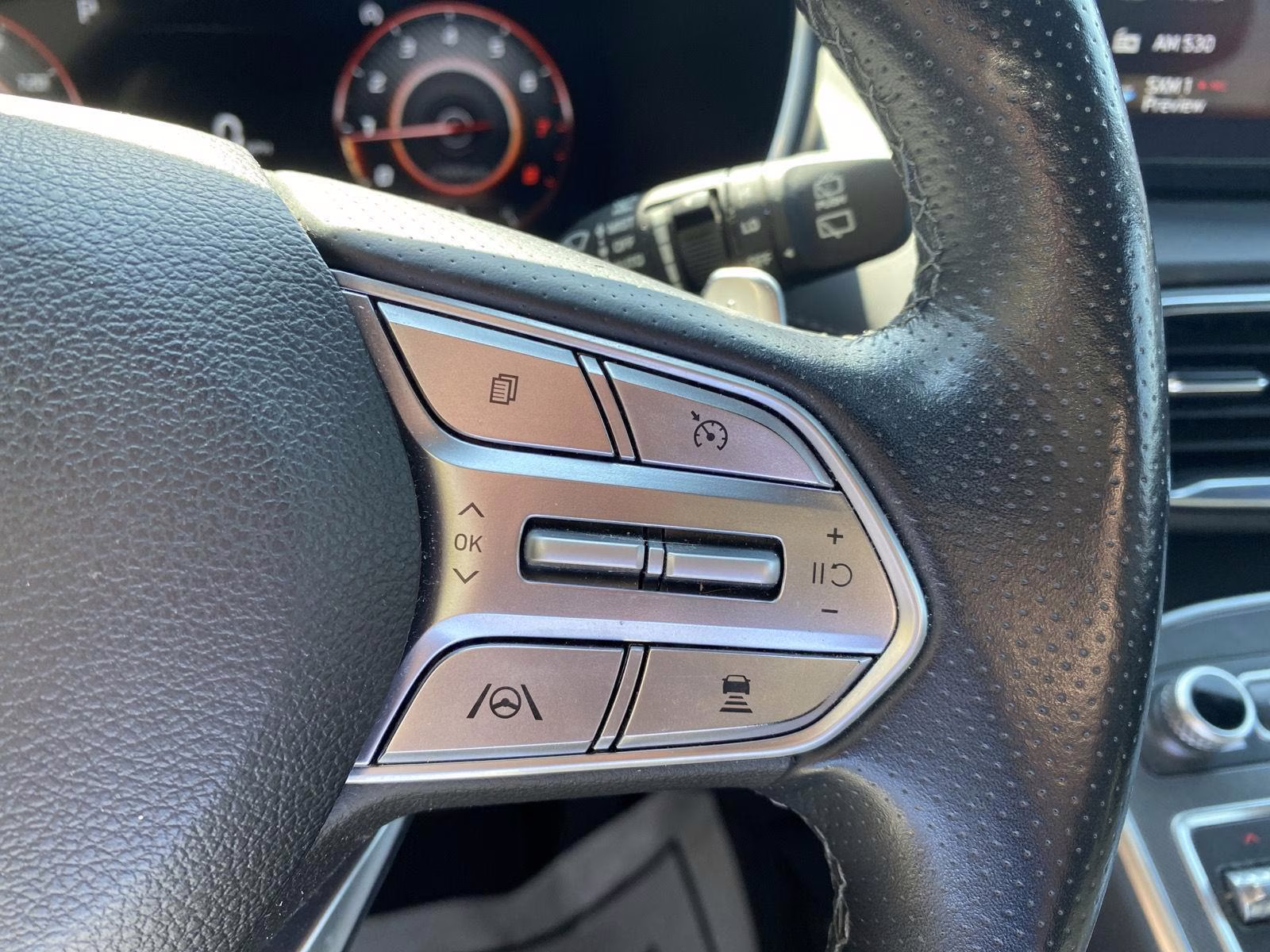 2023 Calypso Red Hyundai Santa Fe Calligraphy AWD SUV