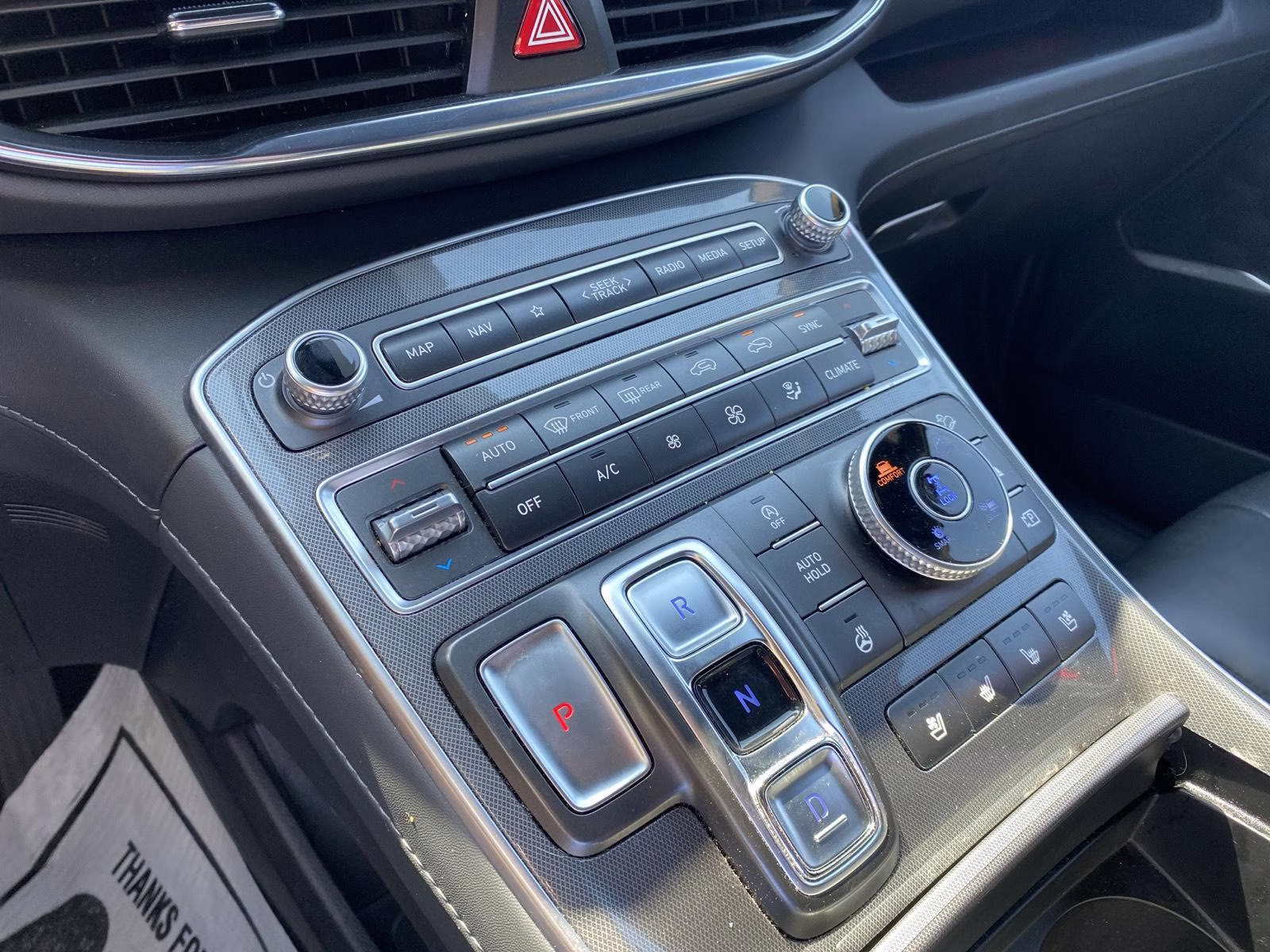 2023 Calypso Red Hyundai Santa Fe Calligraphy AWD SUV