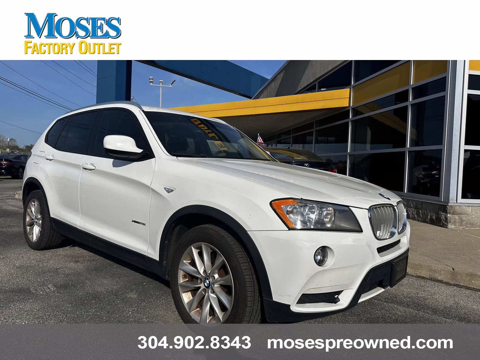 2014 Alpine White BMW X3 xDrive28i AWD Sports Activity Vehicle