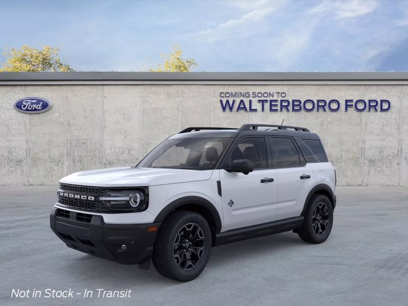 2026 Oxford White Ford Bronco Sport Outer Banks 4X4 SUV
