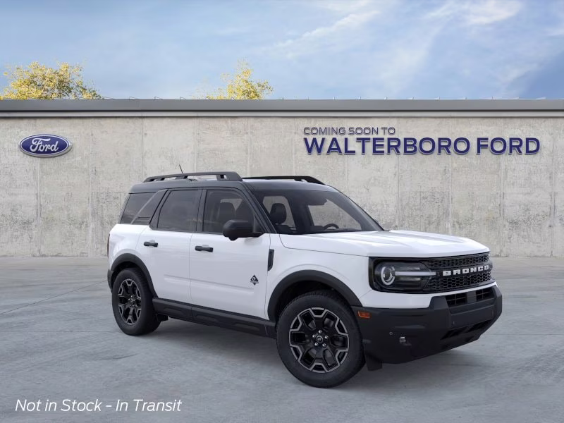 2026 Oxford White Ford Bronco Sport Outer Banks 4X4 SUV