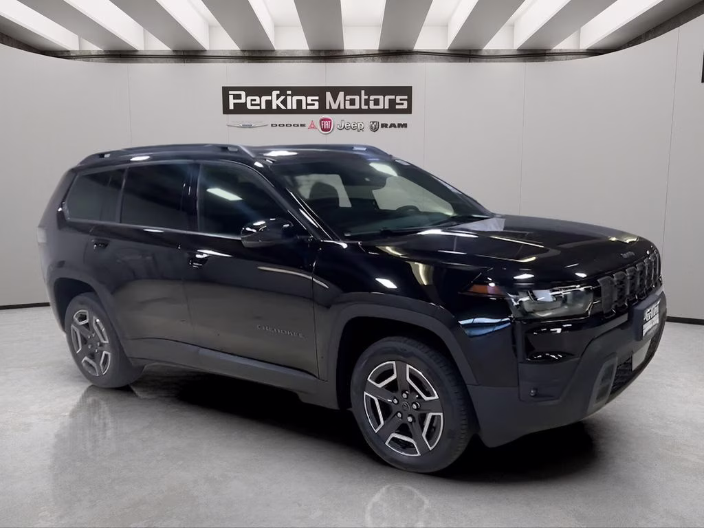 2026 Diamond Black Crystal Pearlcoat Jeep Cherokee Limited 4X4 SUV