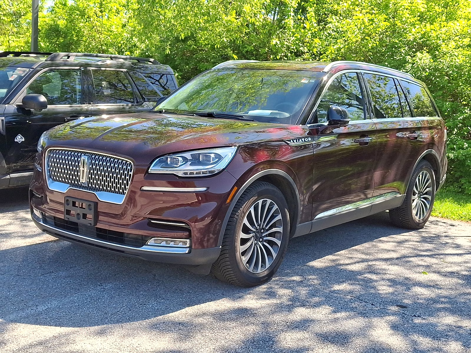 2022 Burgundy Velvet Metallic Tinted Clearcoat Lincoln Aviator Reserve AWD