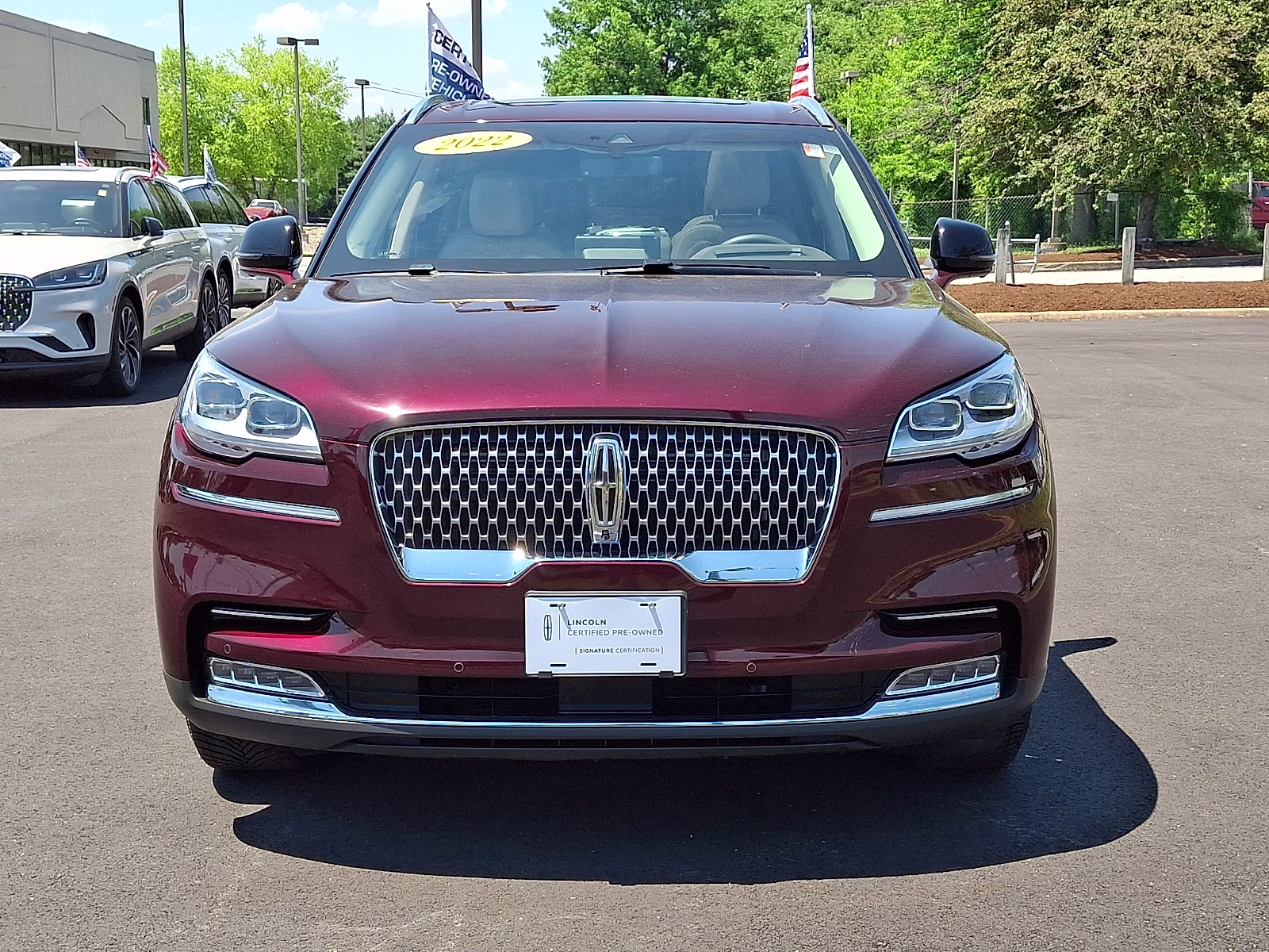 2022 Burgundy Velvet Metallic Tinted Clearcoat - R3 Lincoln Aviator Reserve AWD