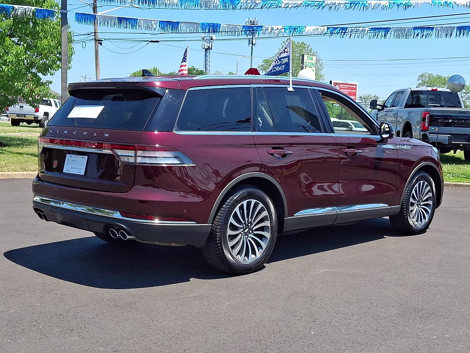 2022 Burgundy Velvet Metallic Tinted Clearcoat - R3 Lincoln Aviator Reserve AWD
