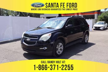 2015 Black Chevrolet Equinox LT FWD SUV