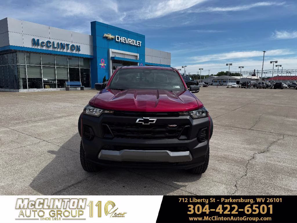 2026 Radiant Red Tintcoat Chevrolet Colorado 4WD Trail Boss 4X4 Truck