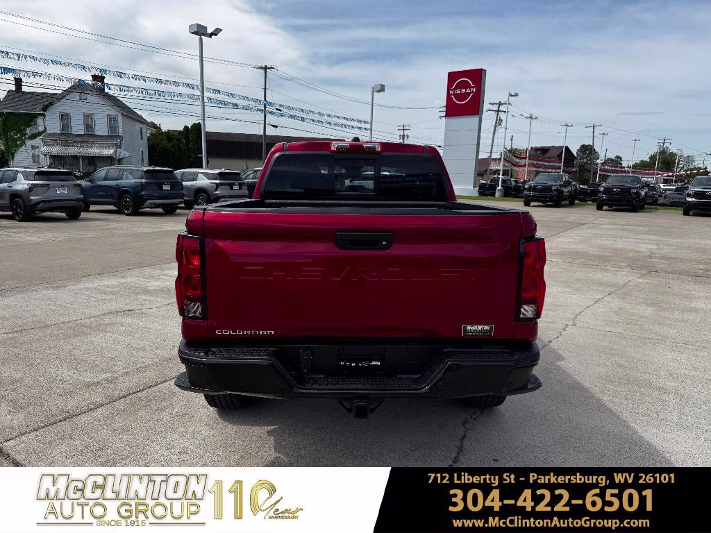 2026 Radiant Red Tintcoat Chevrolet Colorado 4WD Trail Boss 4X4 Truck