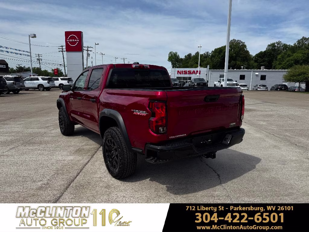 2026 Radiant Red Tintcoat Chevrolet Colorado 4WD Trail Boss 4X4 Truck