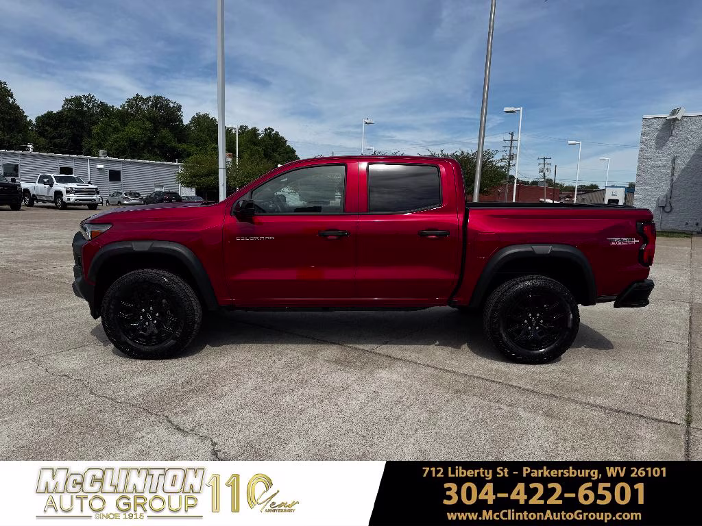 2026 Radiant Red Tintcoat Chevrolet Colorado 4WD Trail Boss 4X4 Truck