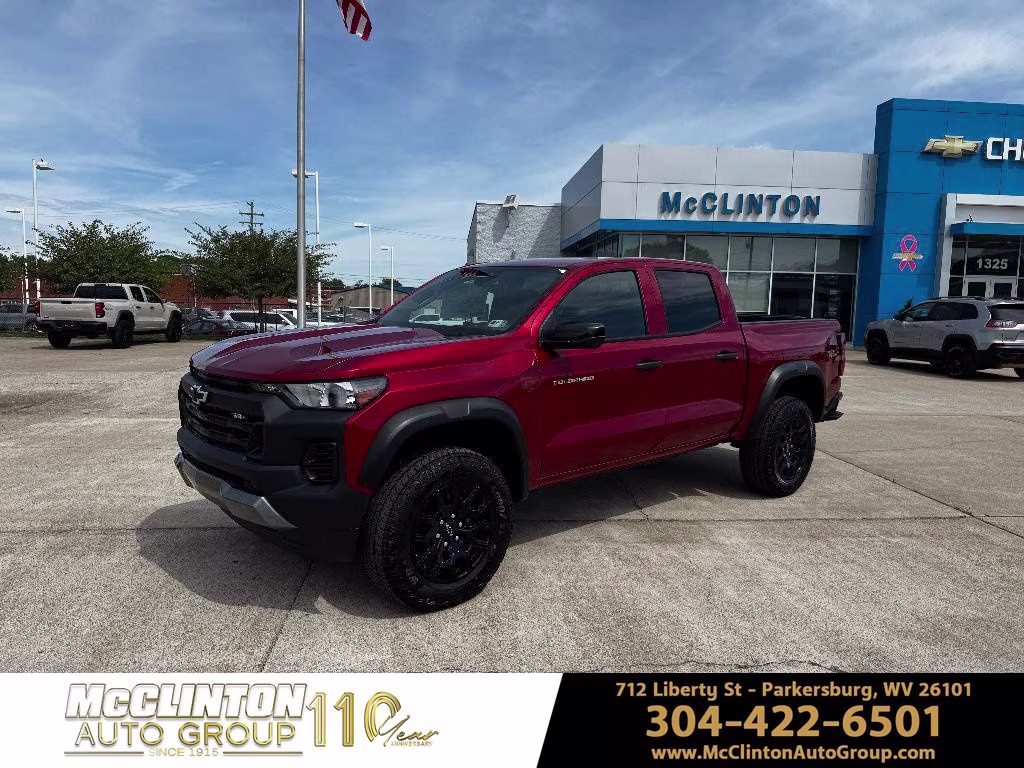 2026 Radiant Red Tintcoat Chevrolet Colorado Trail Boss 4X4 Truck