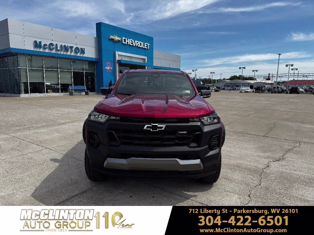 2026 Radiant Red Tintcoat Chevrolet Colorado Trail Boss 4X4 Truck