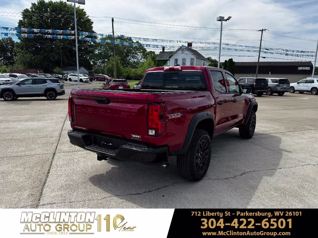 2026 Radiant Red Tintcoat Chevrolet Colorado Trail Boss 4X4 Truck