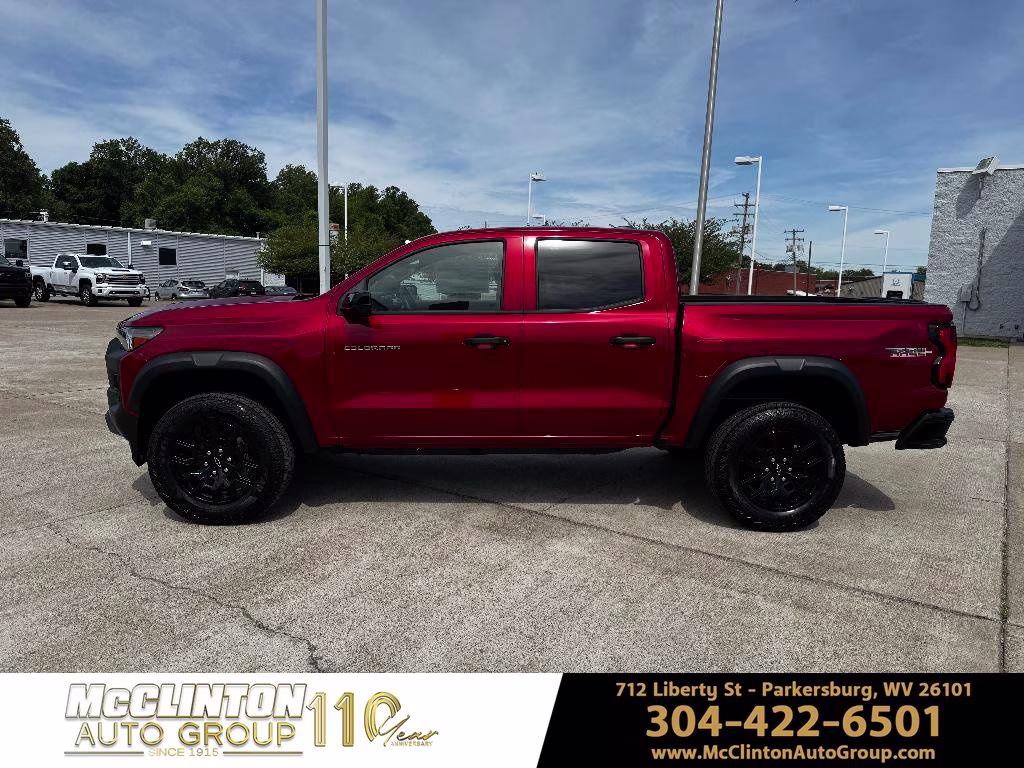 2026 Radiant Red Tintcoat Chevrolet Colorado Trail Boss 4X4 Truck